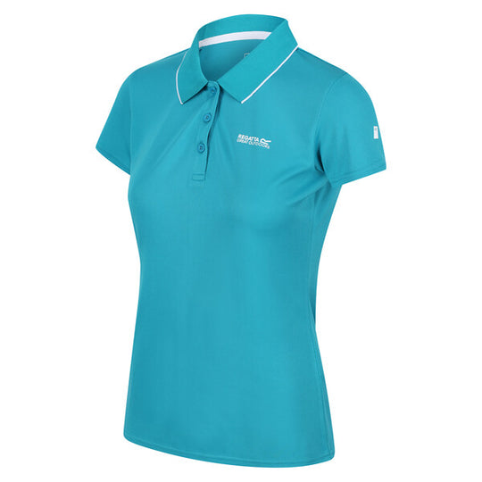 Regatta Women's Maverick V Active Polo Shirt Turquoise