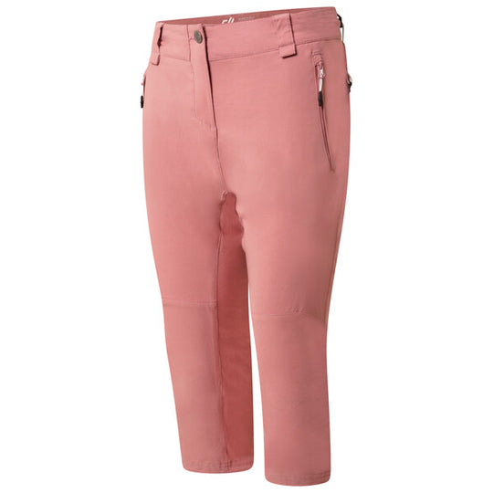Dare 2b Women's Melodic II 3/4 Length Stretch Trousers Mesa Rose