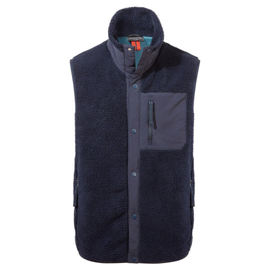 Craghoppers Men's Mercer Borg Vest | Blue Navy CMB818