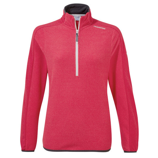 Craghoppers Women's Minerva Half Zip Orchid Flower