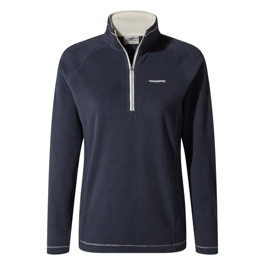 Craghoppers Women's Miska Half-Zip Fleece Blue Navy CWA265 RRP £35