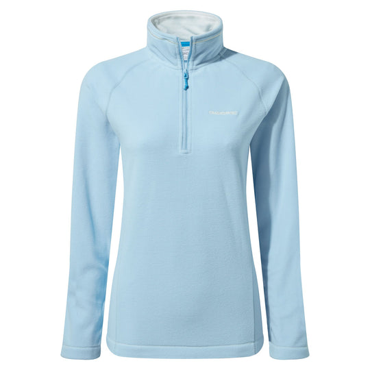 Craghoppers Women's Miska Half-Zip Fleece Harbour Blue CWA265 RRP £35