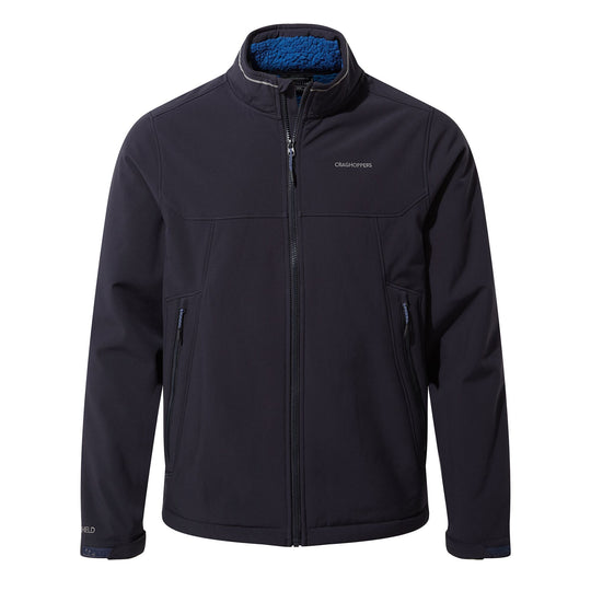 Craghoppers Men's Nerva Weatherproof Fleece Lined Softshell Navy