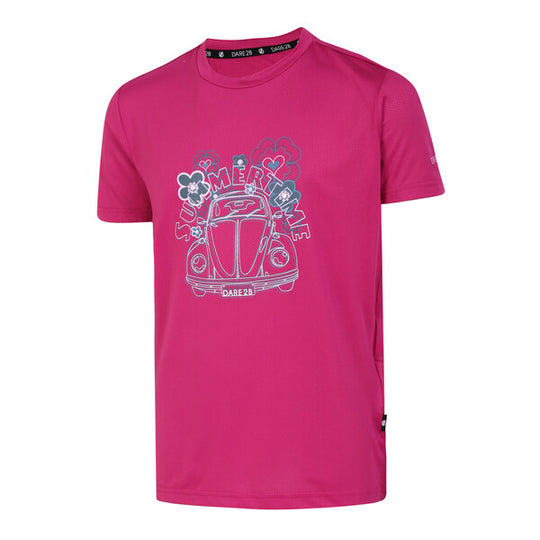 Dare 2b Girl's Rightful T-Shirt Fuchsia