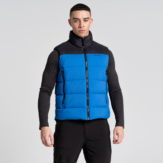 Craghoppers Men's Sutherland Vest | Picotee Blue / Black