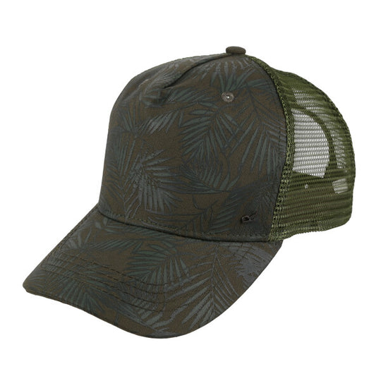 Regatta Men's Tassian Trucker Cap | Capulet Palm Print