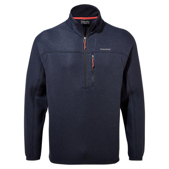 Craghoppers Men's Torney Half Zip Blue Navy Marl