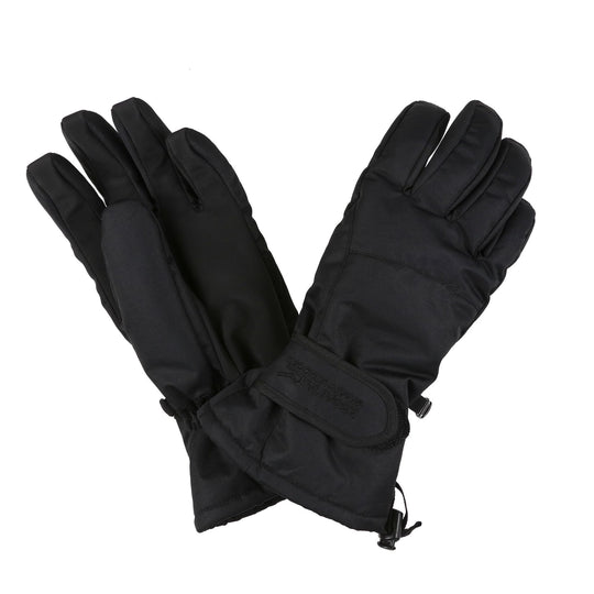 Regatta Men's Transition II Waterproof Insulated Gloves Black