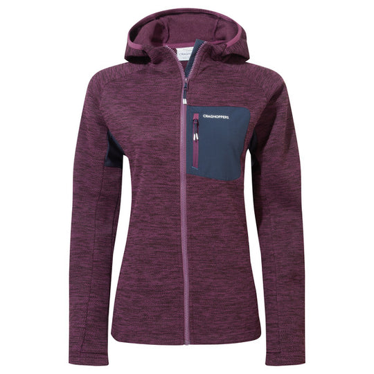 Craghoppers Women's Trina Hooded Jacket | Damson