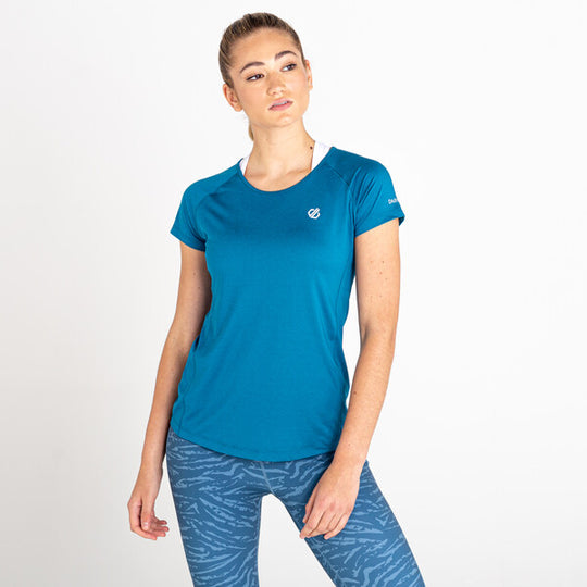 Dare 2b Women's Vigilant T-Shirt Capri Blue