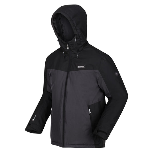 Regatta Men's Volter Protect II Jacket Ash/ Black RMP319