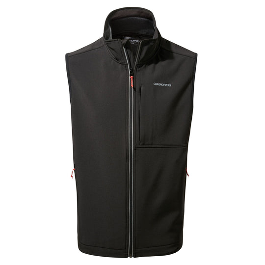 Craghoppers Men's Altis Bodywarmer Softshell Black CMB806