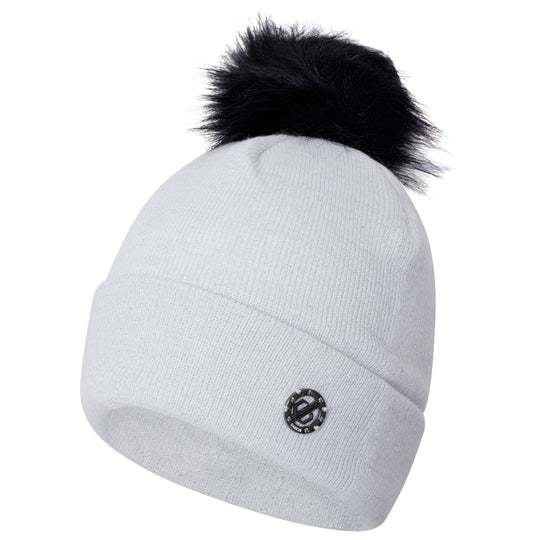 Dare 2b Women's Bejewel Faux Fur Bobble Hat White
