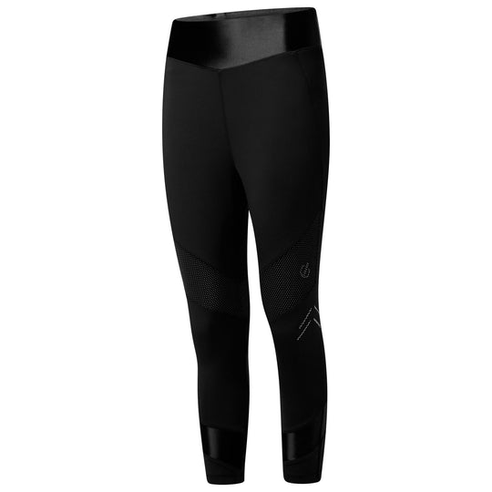 Dare 2b Women's Born to Shine Black Gym Leggings 3/4 Length