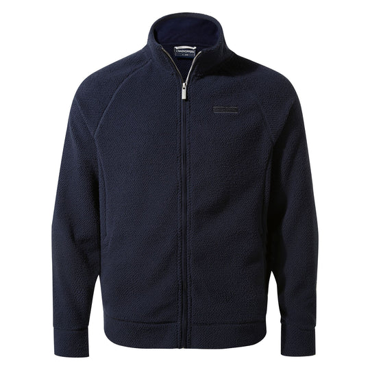 Craghoppers Men's Cason Full Zip Fleece Jacket Blue Navy SCMA131 RRP £80