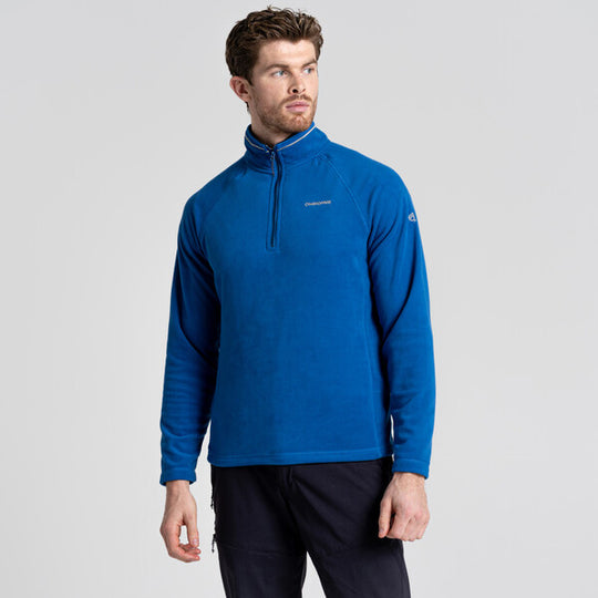 Craghoppers Men's Corey Half-Zip Fleece Picotee Blue CMA1287