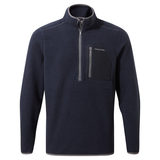 Craghoppers Men's Crawley Half-Zip Fleece Dark Navy SCMA158
