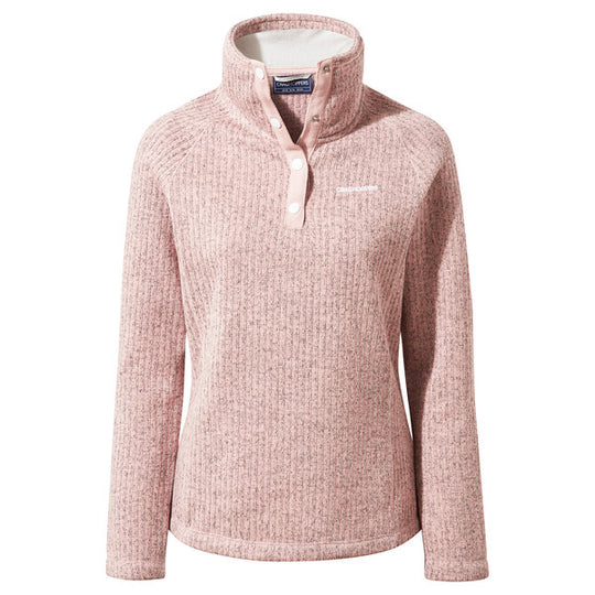 Craghoppers Women's Daphne Overhead Fleece Pink Clay
