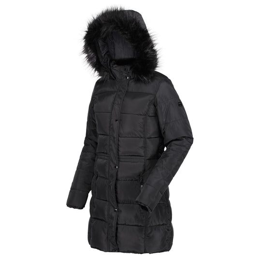 Regatta Women's Della Insulated Parka Jacket Black