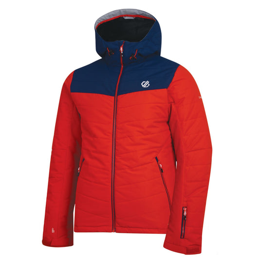 Dare 2b Men's Domain Waterproof Quilted Ski Jacket Red RRP £160