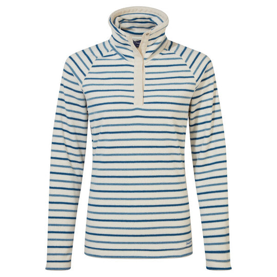 Craghoppers Women's Ella Overhead Fleece Seasalt / Yale Blue Stripe