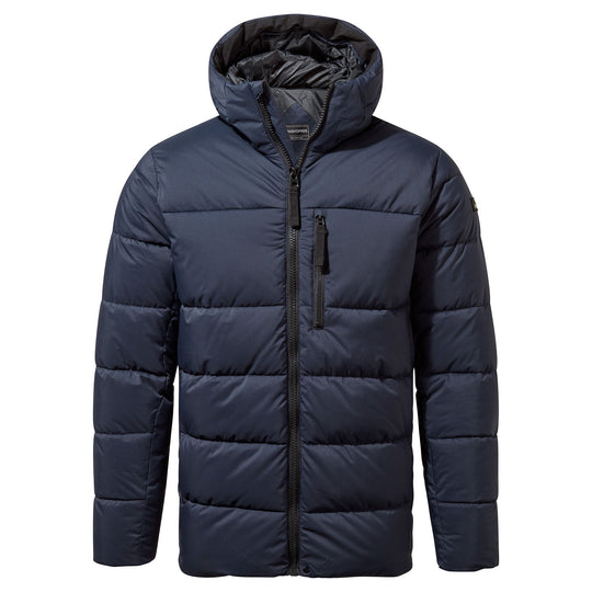 Craghoppers Men's Findhorn Baffled Insulating Winter Jacket Navy CMN262
