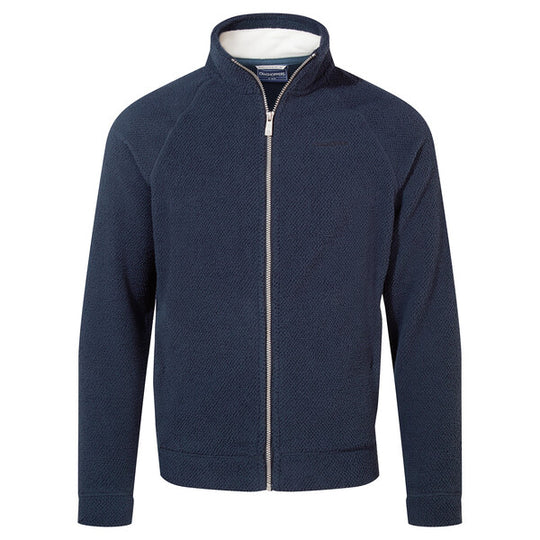 Craghoppers Men's Hayden Fleece Jacket Blue Navy RRP £80