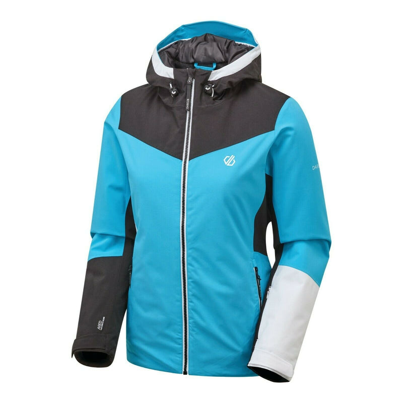 DARE2B ICE GLEAM SKI JACKET AZURE/BLACK RRP £140