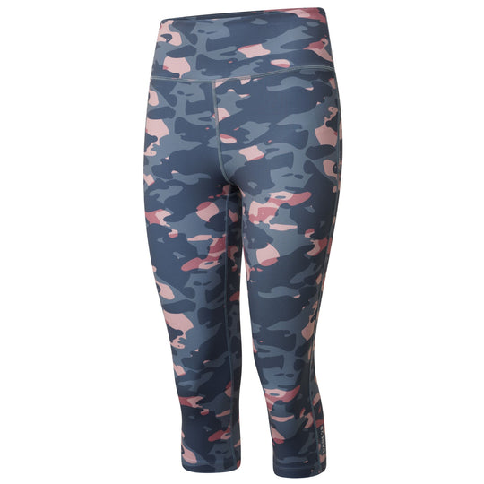 Dare 2b Women's Influential 3/4 Length Leggings Powder Pink Camo