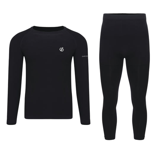 Dare 2b Men's In The Zone Performance Base Layer Set Black RRP £65