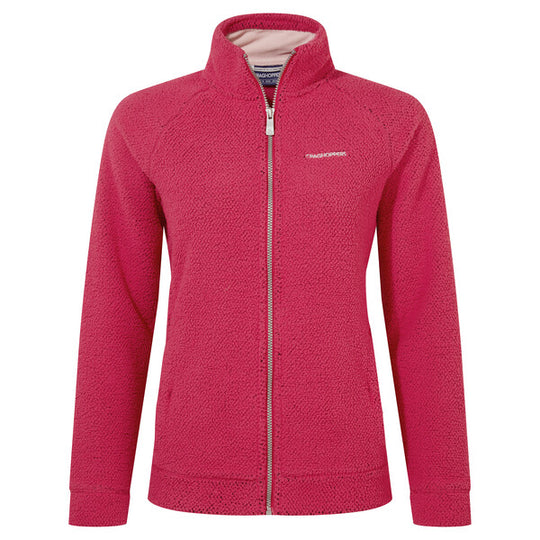 Craghoppers Women's Lilian Fleece Jacket Orchid Flower SCWA165