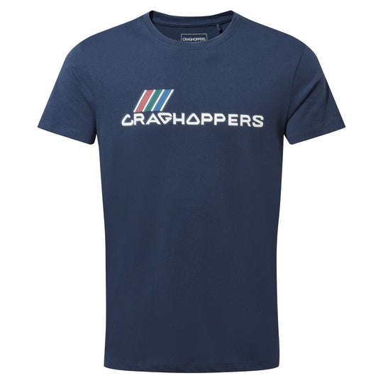 Craghoppers Men's Mightie Blue Navy Brand T-shirt CMT936