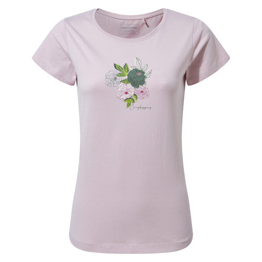 Craghoppers Women's Miri T-Shirt Lilac Floral