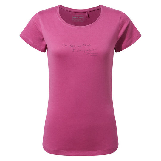 Craghoppers Women's Miri T-Shirt Raspberry