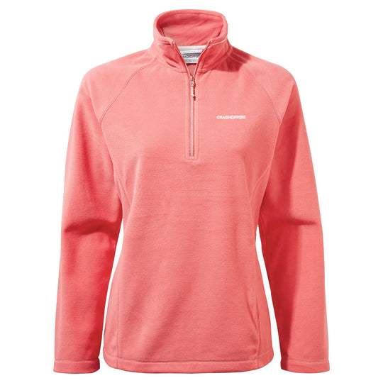 Craghoppers Women's Miska Half-Zip Fleece Coral CWA265 RRP £40
