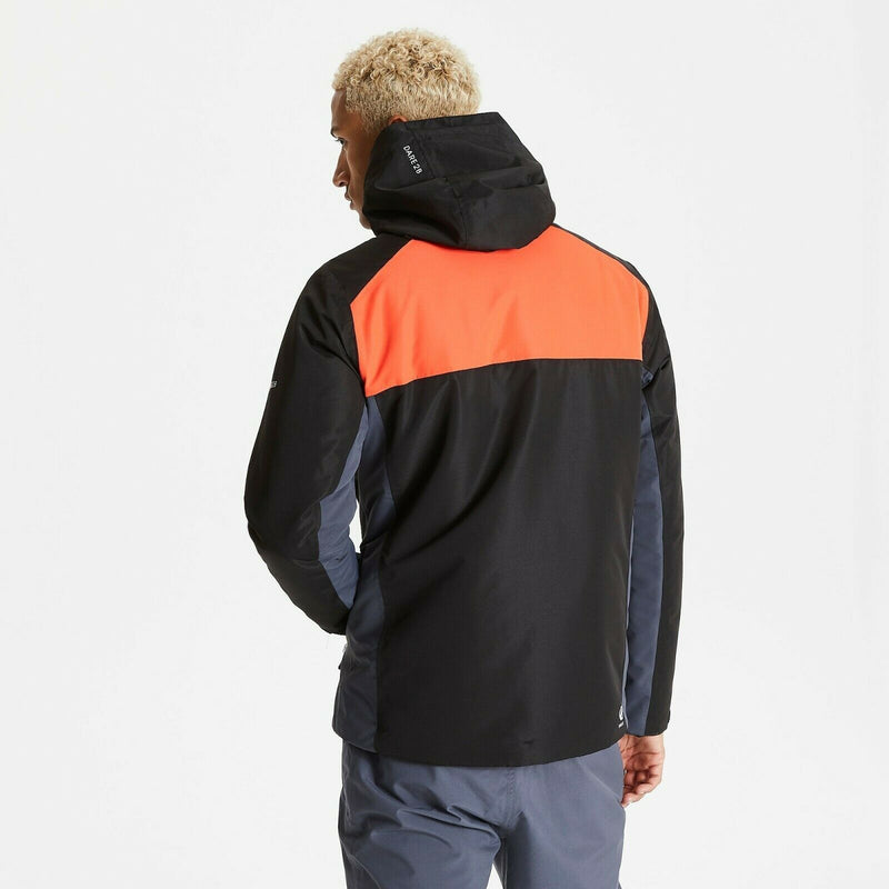 DARE2B OBSERVE SKI JACKET, BLACK/BLAZE ORANGE RRP £120