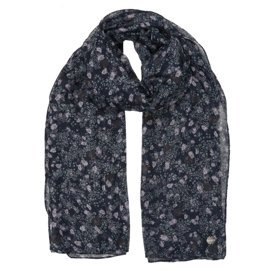 Regatta Women's Peggie III Navy Floral Scarf