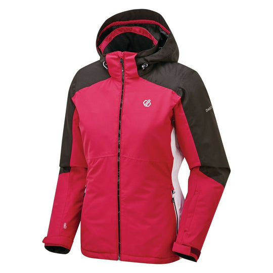 DARE2B RADIATE SKI JACKET PINK/BLACK RRP £120