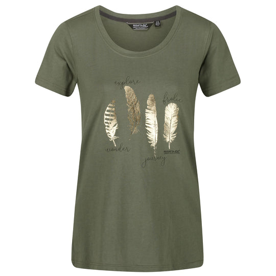 Regatta Women's Filandra IV T-Shirt Thyme Leaf RRP £20