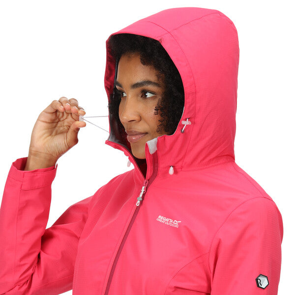 Regatta Womens Hamara III Waterproof Jacket Rethink Pink
