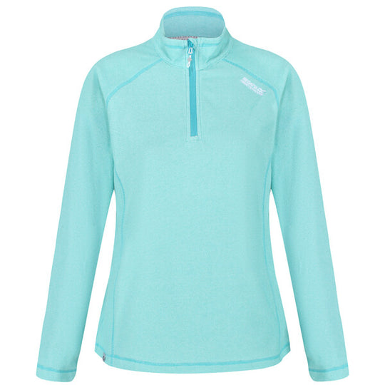 Regatta Women's Montes Lightweight Half Zip Fleece Turquoise