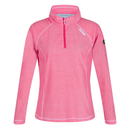 Regatta Women's Montes Lightweight Half Zip Fleece Rethink Pink