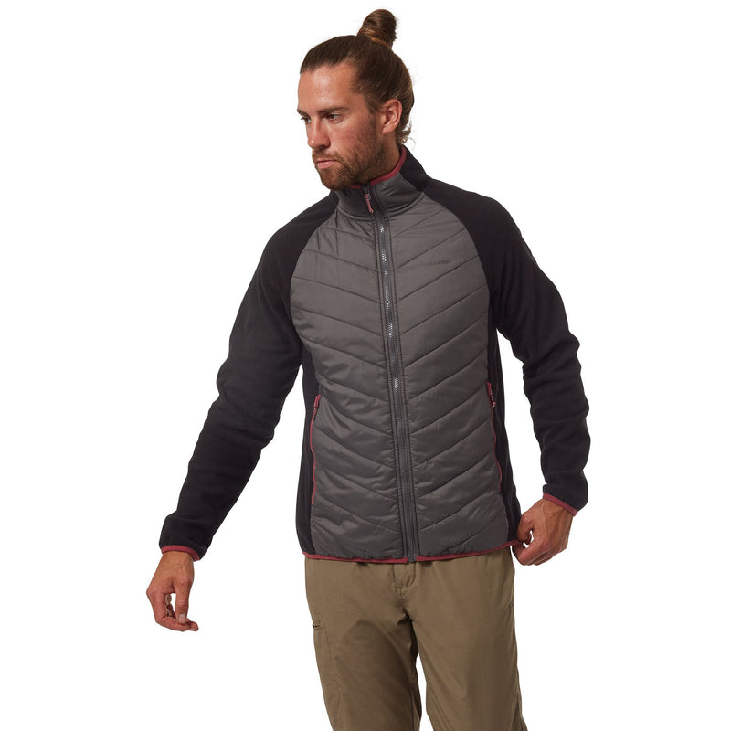 Craghoppers Men s Tarun Hybrid Jacket Black RRP 90 Wear It Outdoors