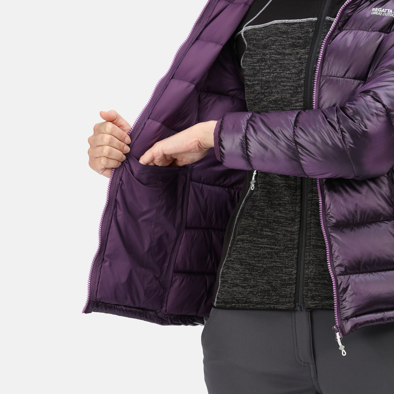 Regatta Toploft Paded Insulated Jacket Dark Aubergine