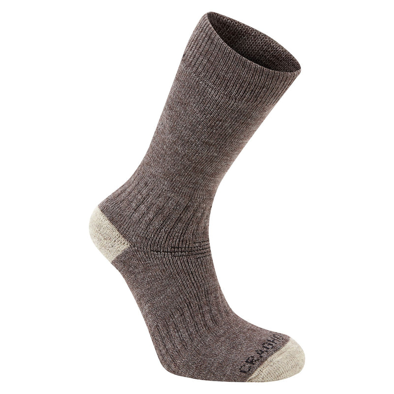 Craghoppers Trek Socks Merino Wool Blend Bark/ Sand