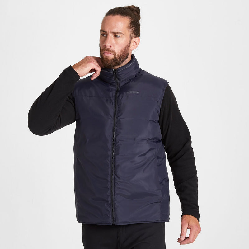 Craghoppers Trillick Downlike Reversible Vest Loch/Navy